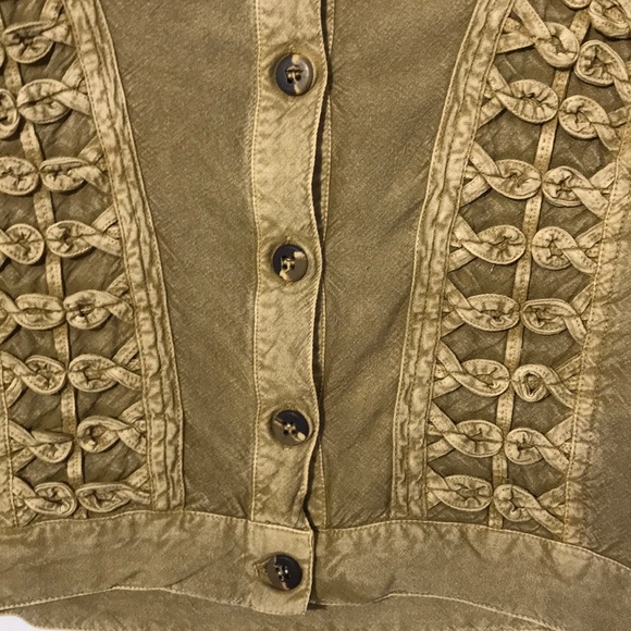 Vintage boho cropped top - Picture 4 of 7